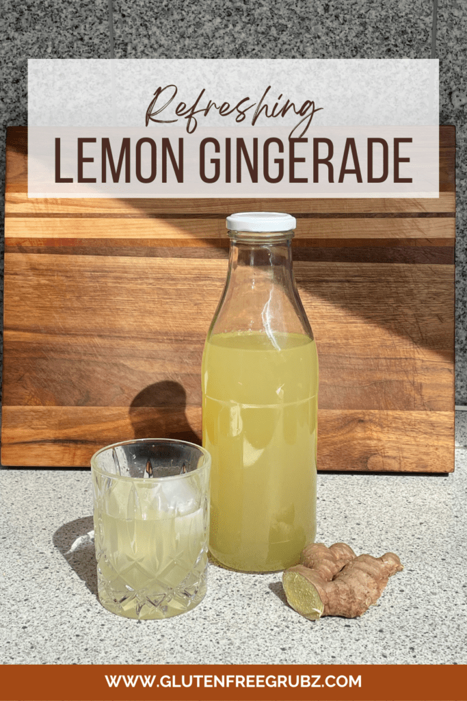 refreshing lemon gingerade pin gluten free grubz