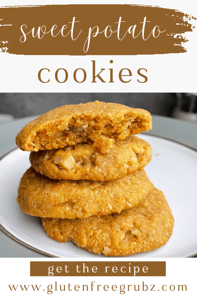 sweet potato cookies Pinterest gluten free grubz