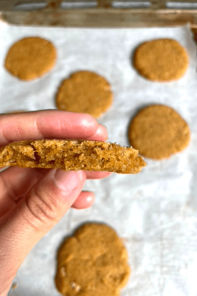 close up sweet potato cookie gluten free grubz