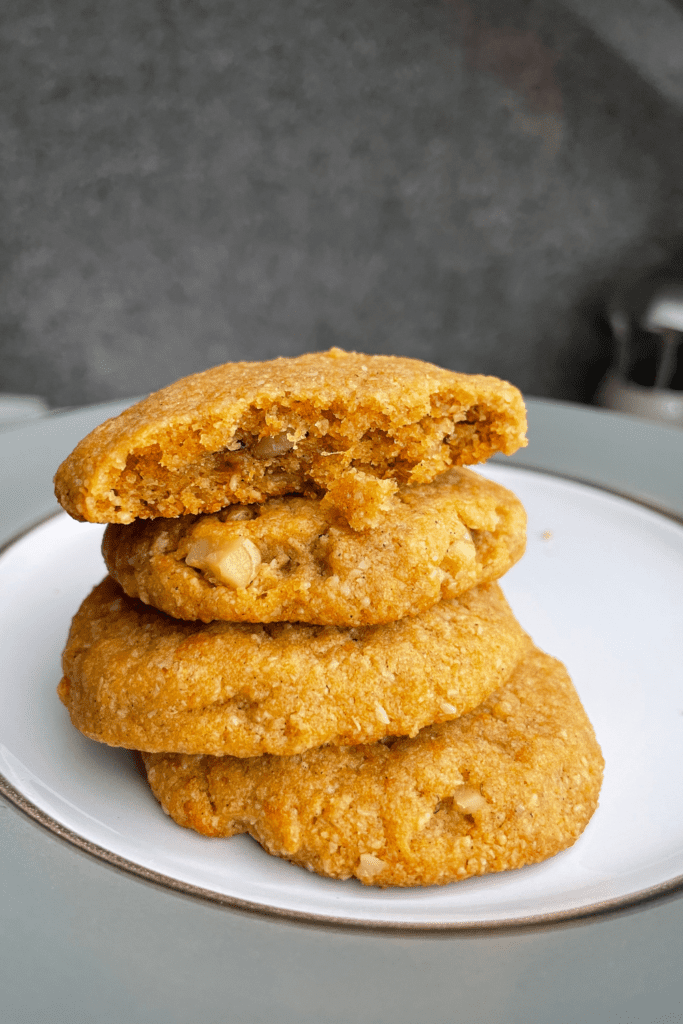 stacked sweet potato cookies gluten free grubz